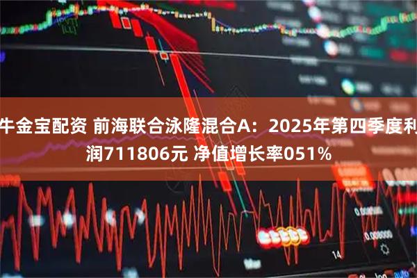 牛金宝配资 前海联合泳隆混合A：2025年第四季度利润711806元 净值增长率051%